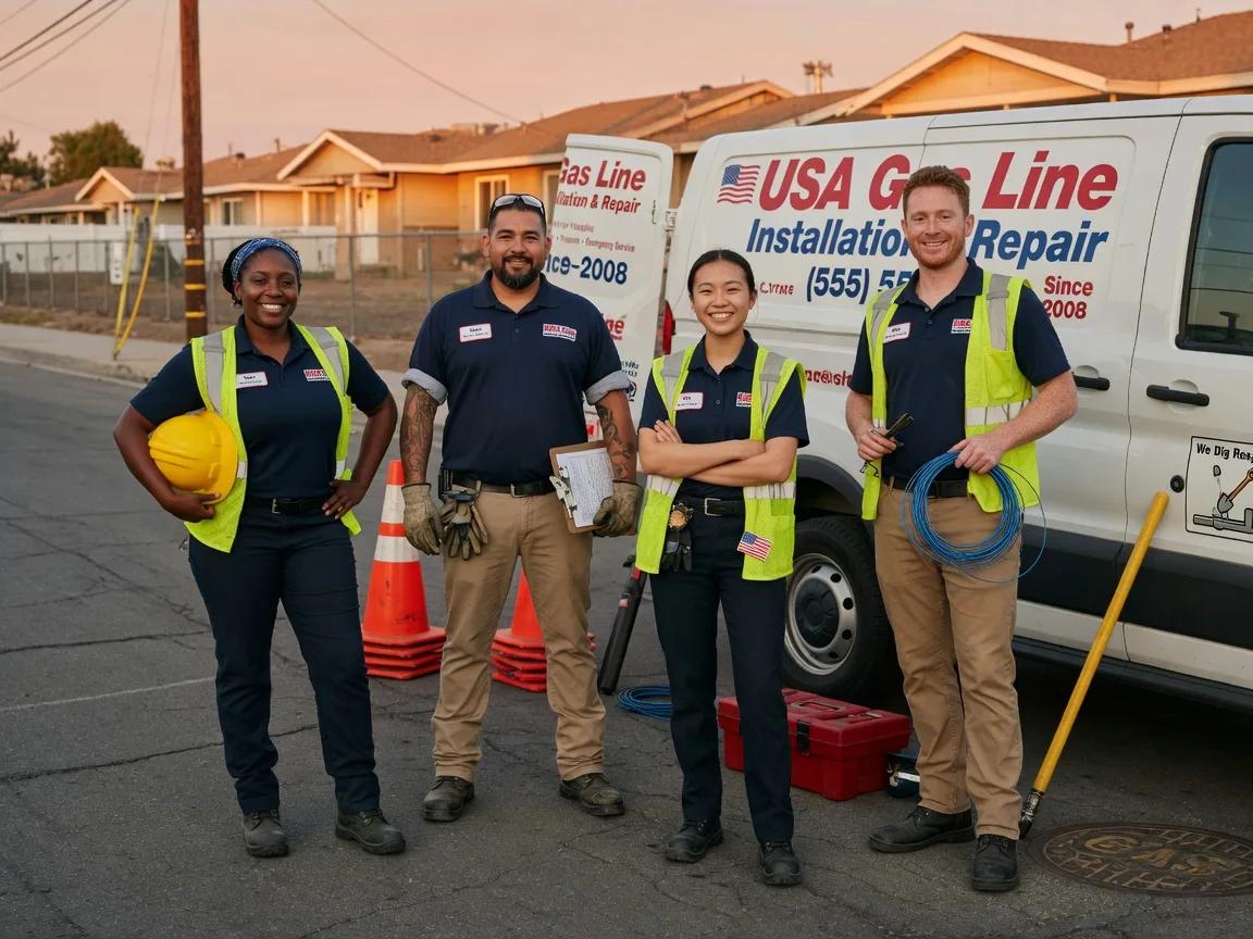 Gas Line Installation company in Tennyson, TX